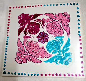 Maľovanie na porcelán - kachličky